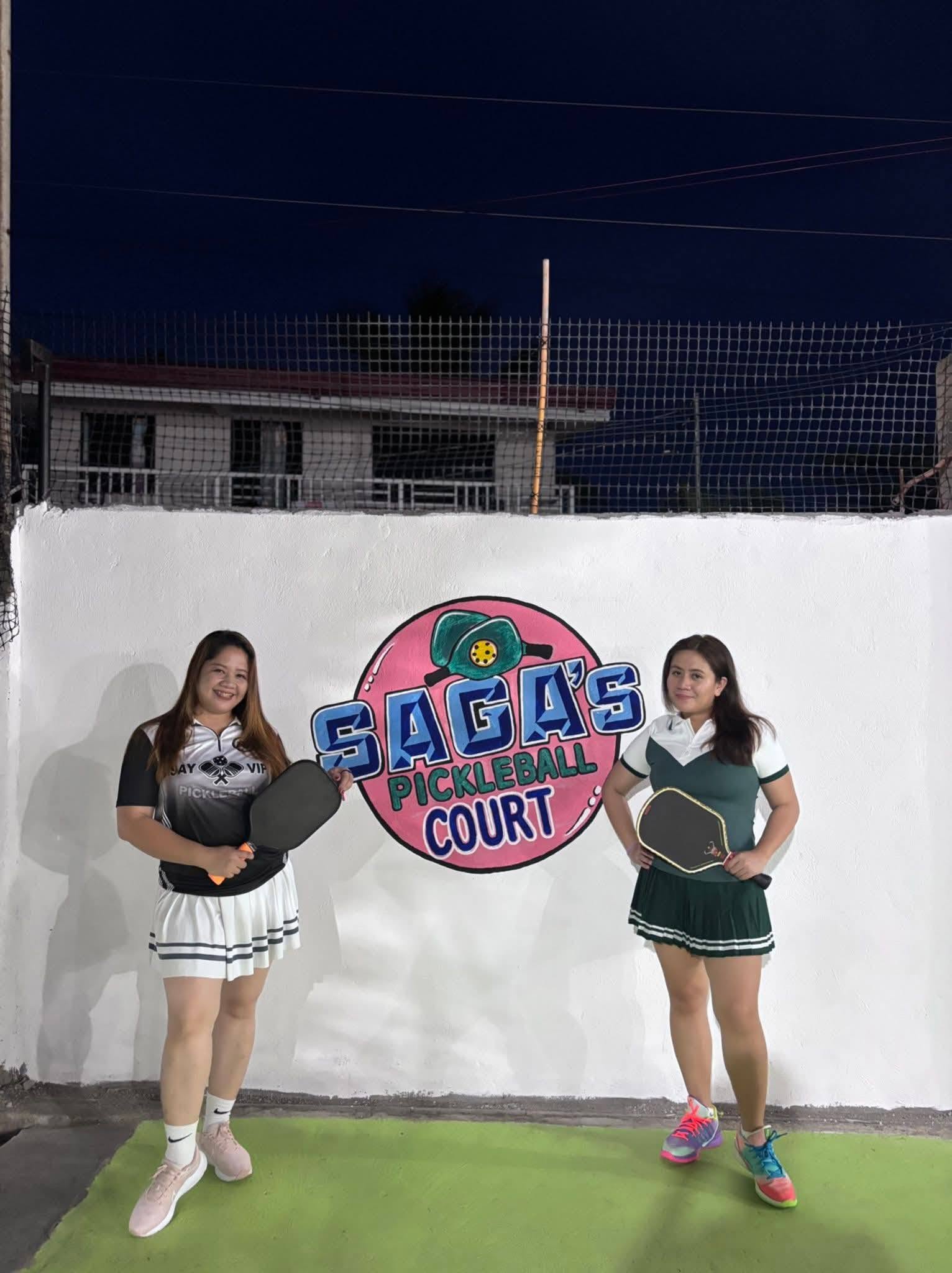 Saga's Pickle Ball Court
